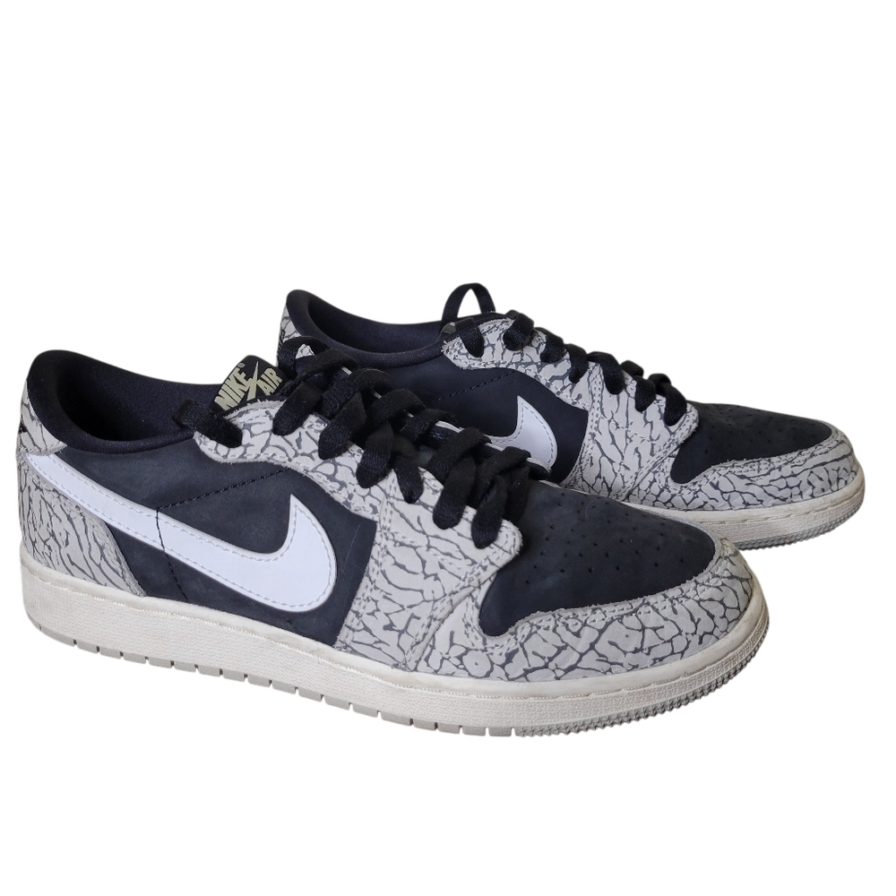 Nike Jordan 1 Retro Low OG GS Black Cement Air Jordan